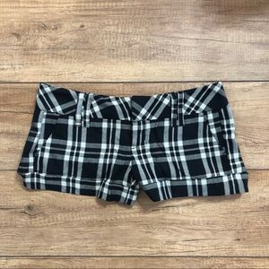 Plaid shorts